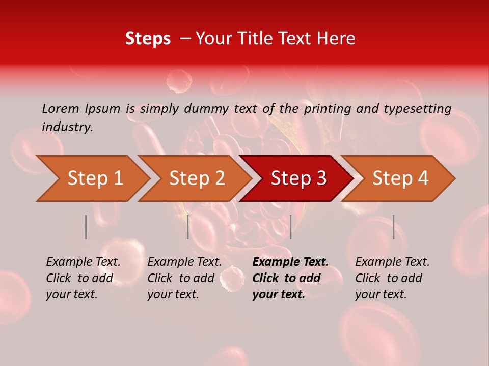 Illustration Of Arteriosklerosis PowerPoint Template
