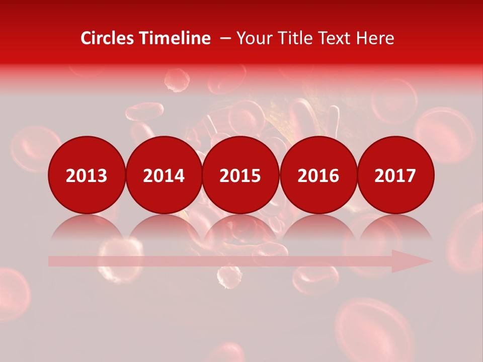 Illustration Of Arteriosklerosis PowerPoint Template