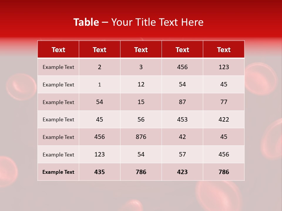Illustration Of Arteriosklerosis PowerPoint Template