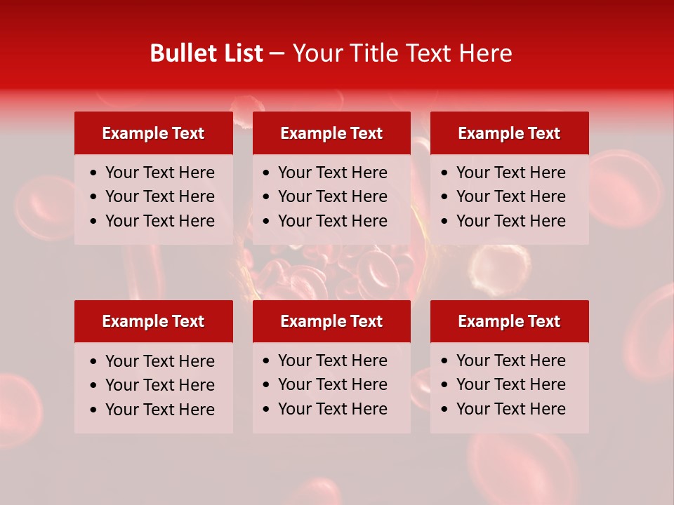 Illustration Of Arteriosklerosis PowerPoint Template