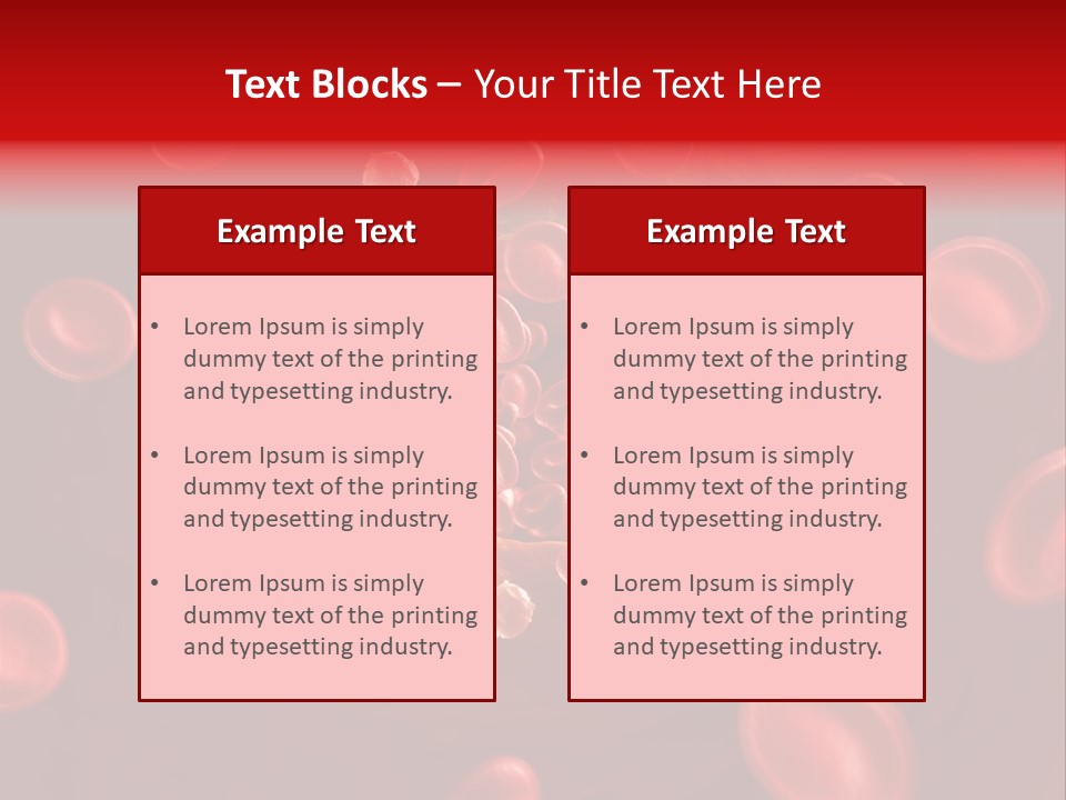 Illustration Of Arteriosklerosis PowerPoint Template