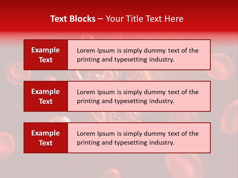 Illustration Of Arteriosklerosis PowerPoint Template