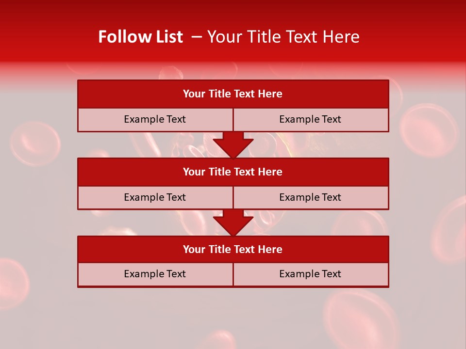 Illustration Of Arteriosklerosis PowerPoint Template