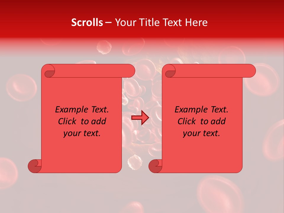 Illustration Of Arteriosklerosis PowerPoint Template