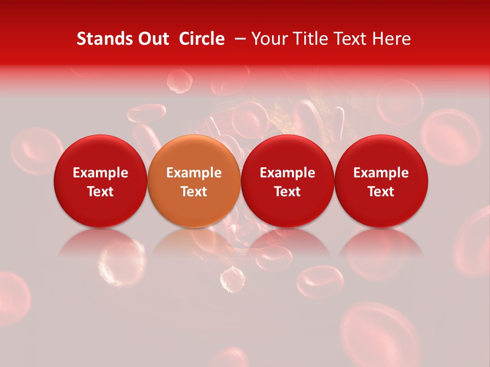 Illustration Of Arteriosklerosis PowerPoint Template