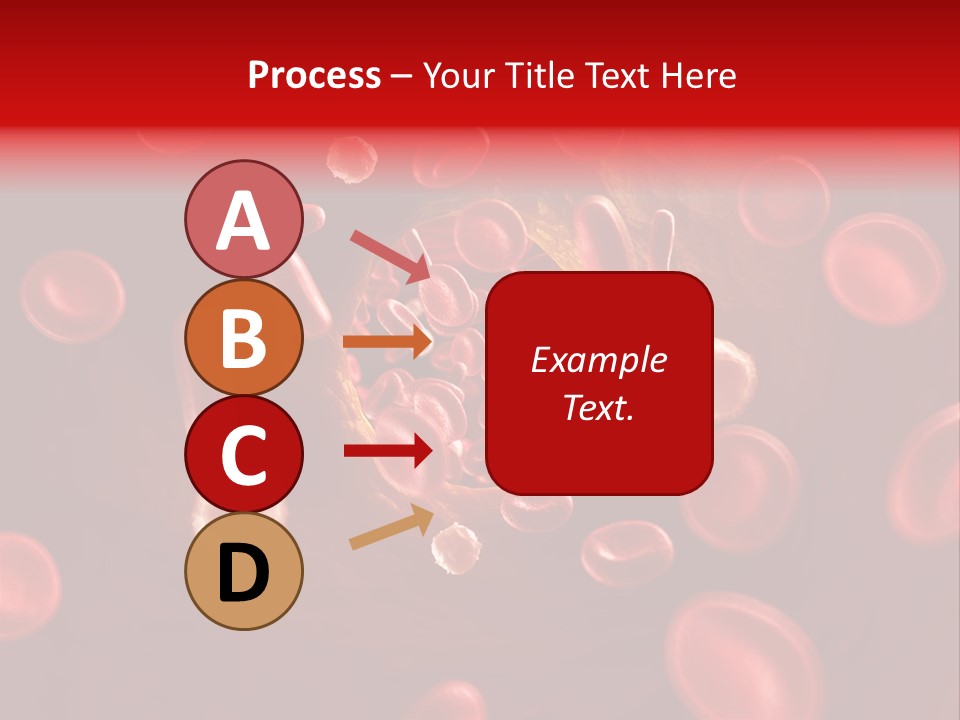 Illustration Of Arteriosklerosis PowerPoint Template