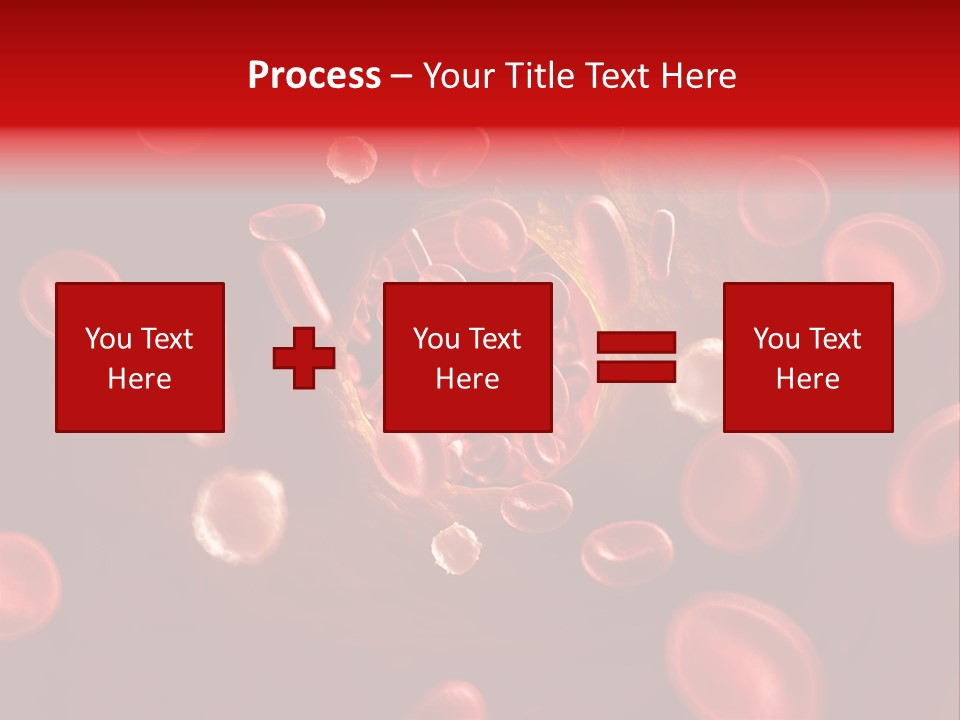 Illustration Of Arteriosklerosis PowerPoint Template