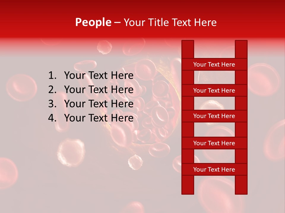 Illustration Of Arteriosklerosis PowerPoint Template
