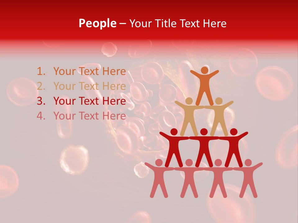 Illustration Of Arteriosklerosis PowerPoint Template