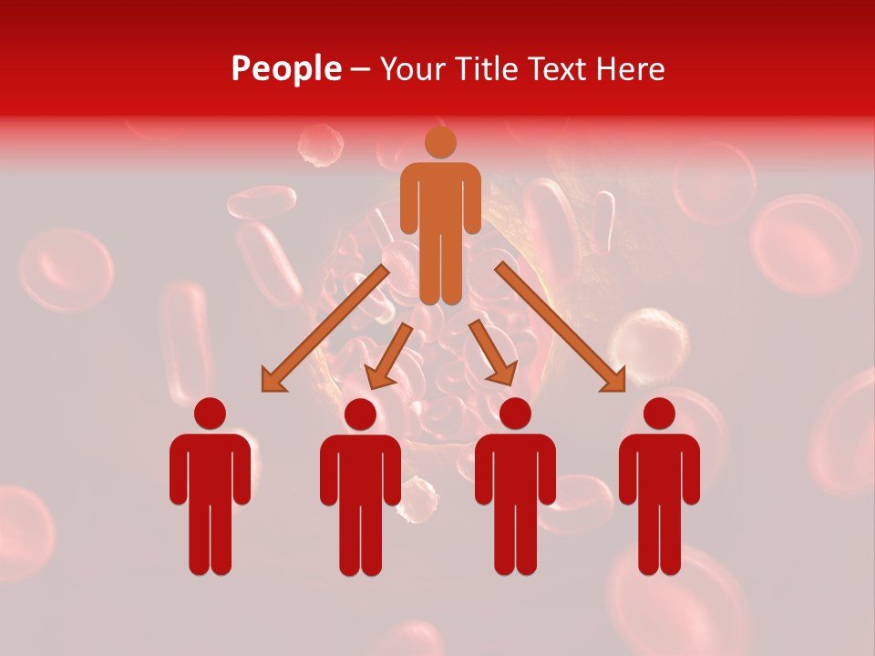 Illustration Of Arteriosklerosis PowerPoint Template