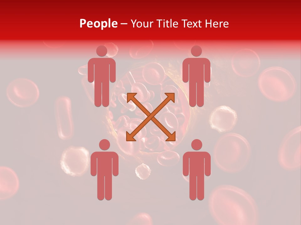 Illustration Of Arteriosklerosis PowerPoint Template
