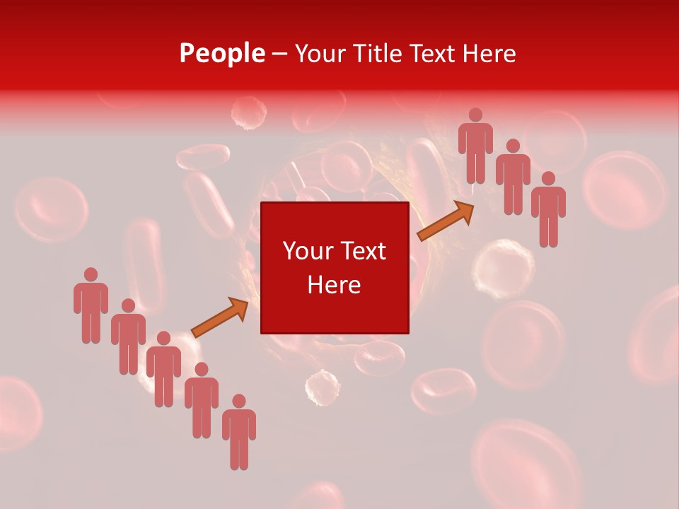 Illustration Of Arteriosklerosis PowerPoint Template