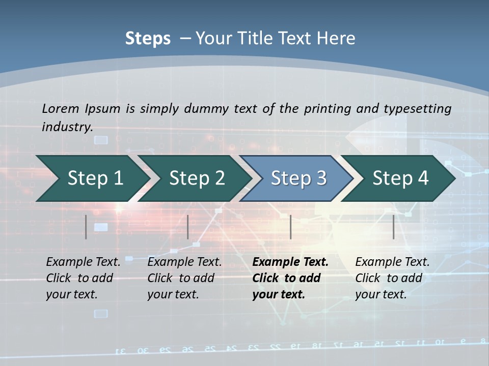Porridge With Fresh Strawberry PowerPoint Template