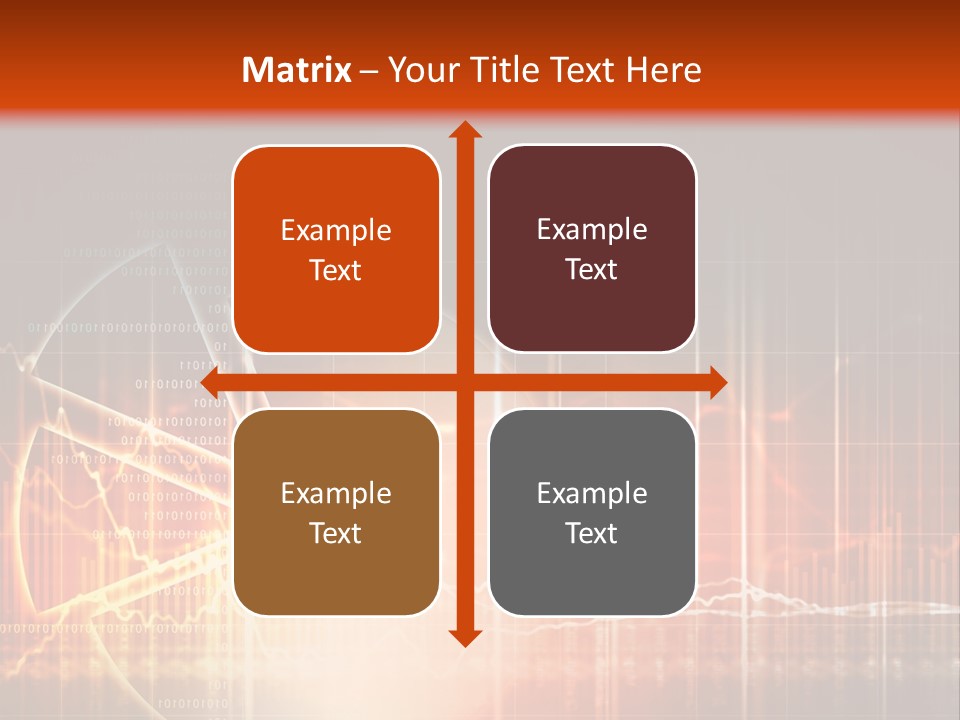 Marketing High Tech Background PowerPoint Template