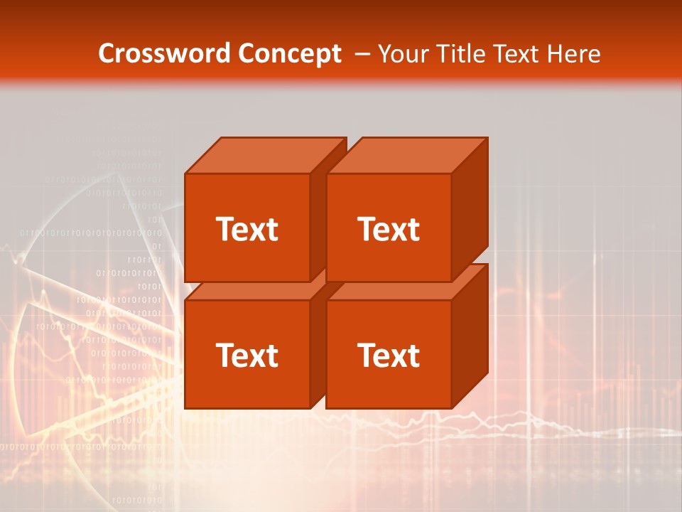 Marketing High Tech Background PowerPoint Template