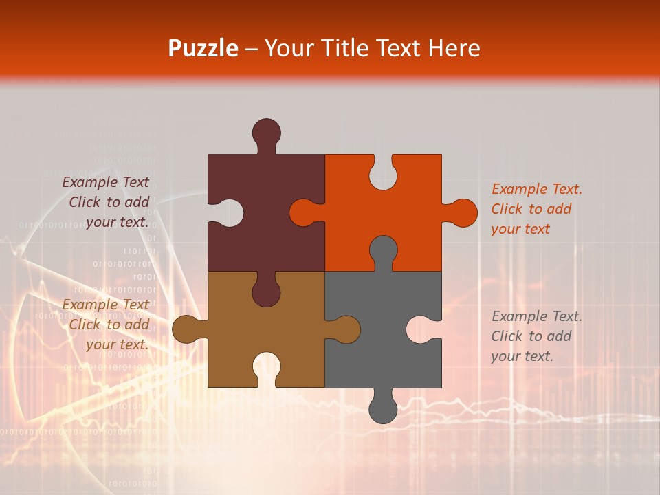 Marketing High Tech Background PowerPoint Template