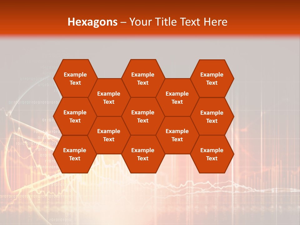 Marketing High Tech Background PowerPoint Template