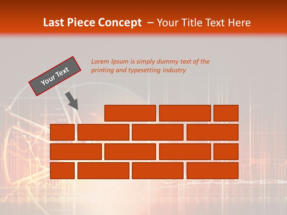 Marketing High Tech Background PowerPoint Template