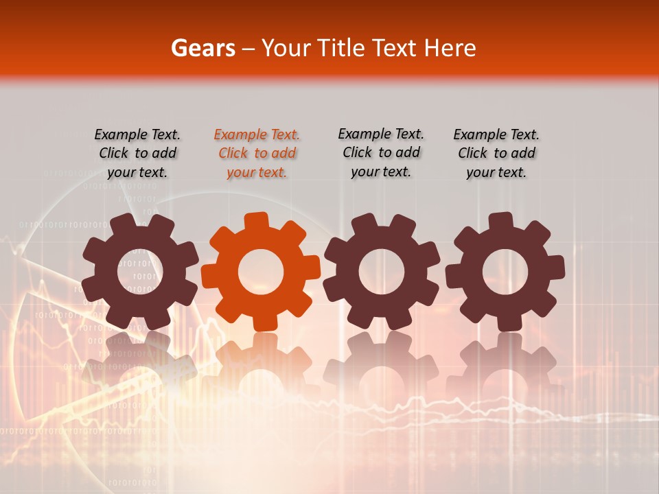 Marketing High Tech Background PowerPoint Template