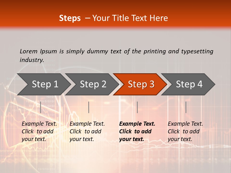 Marketing High Tech Background PowerPoint Template