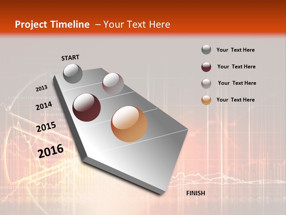 Marketing High Tech Background PowerPoint Template