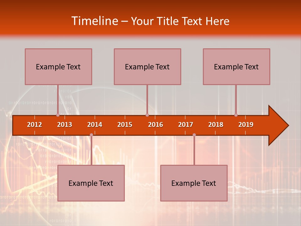 Marketing High Tech Background PowerPoint Template