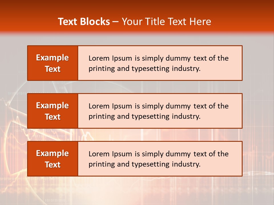 Marketing High Tech Background PowerPoint Template
