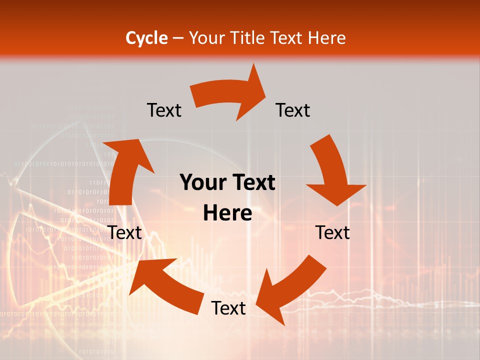 Marketing High Tech Background PowerPoint Template