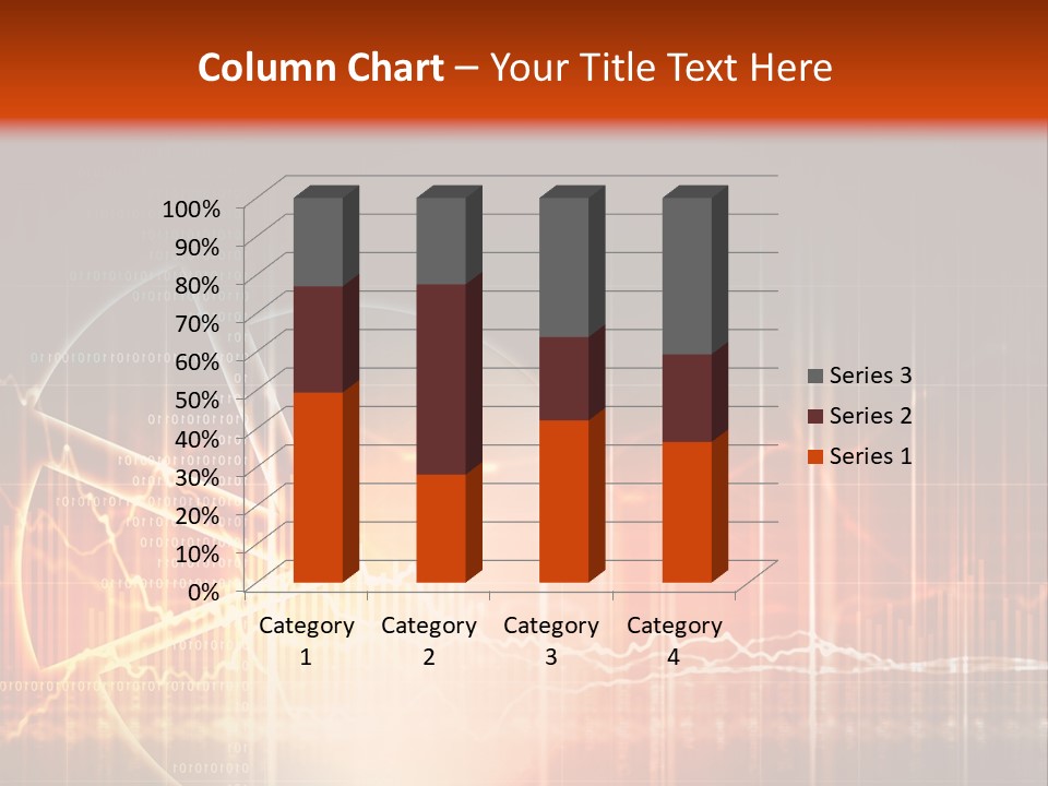 Marketing High Tech Background PowerPoint Template