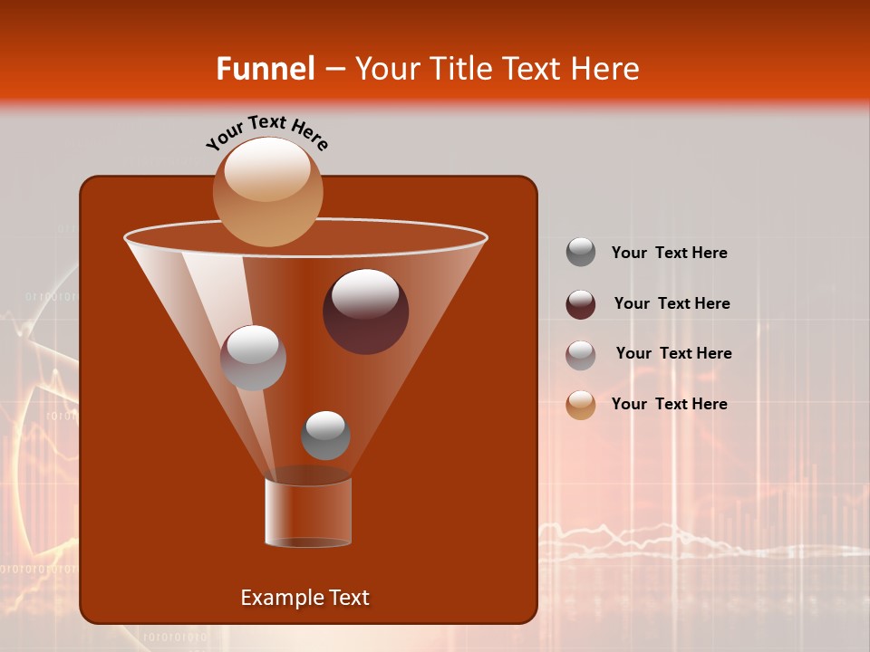 Marketing High Tech Background PowerPoint Template
