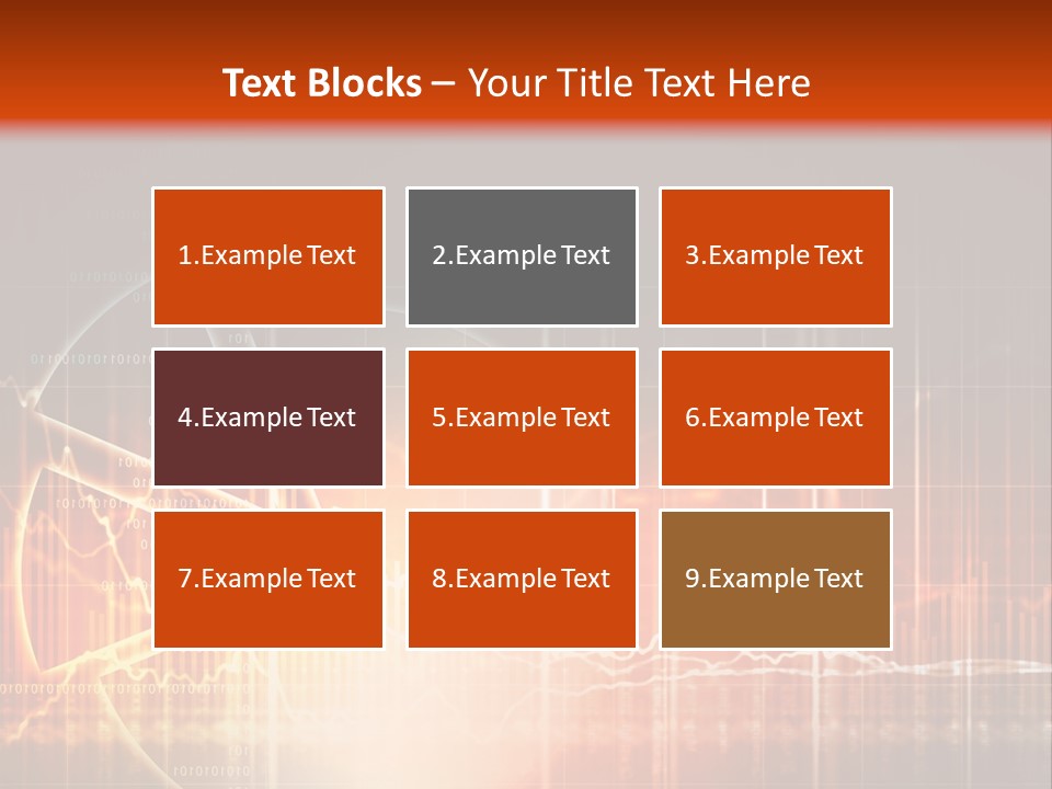Marketing High Tech Background PowerPoint Template