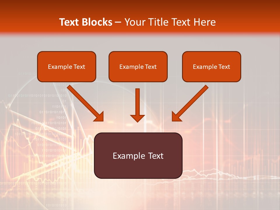 Marketing High Tech Background PowerPoint Template