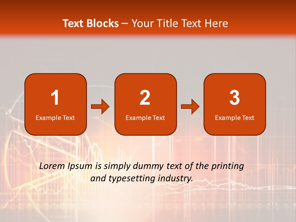 Marketing High Tech Background PowerPoint Template