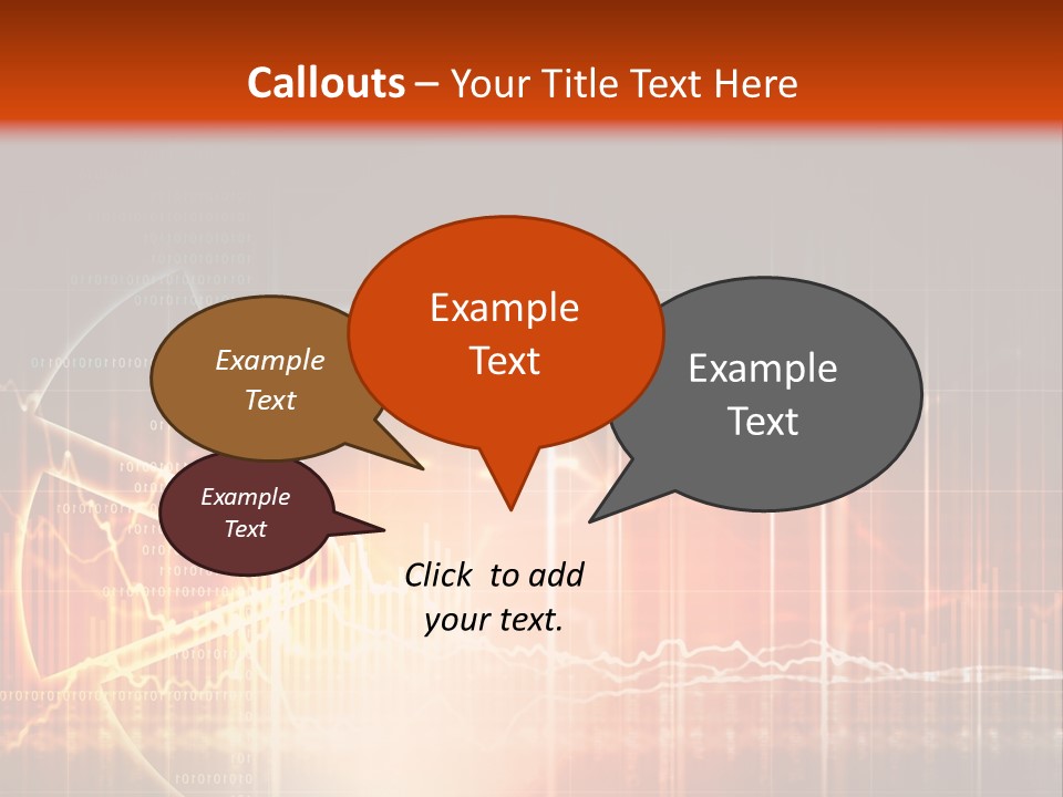 Marketing High Tech Background PowerPoint Template