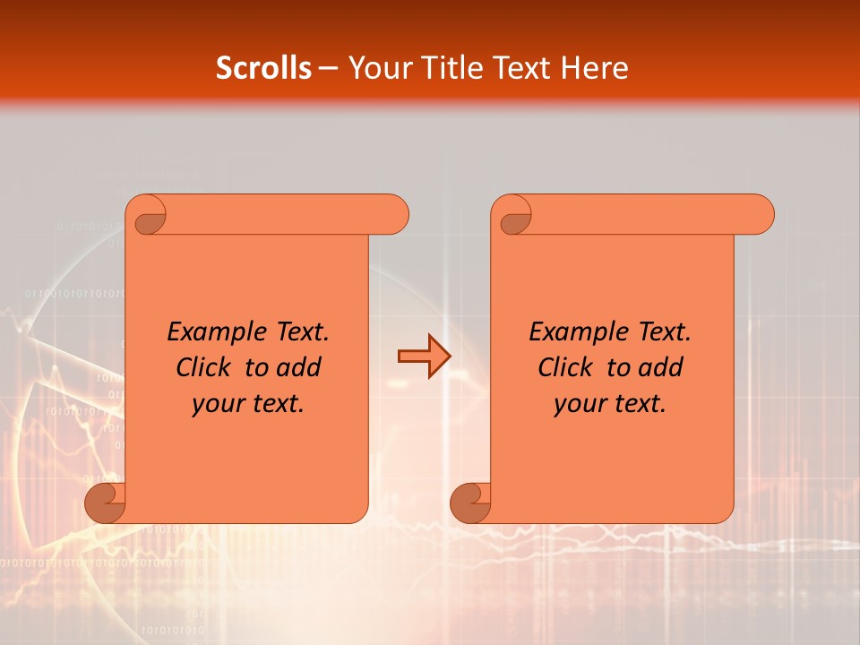 Marketing High Tech Background PowerPoint Template