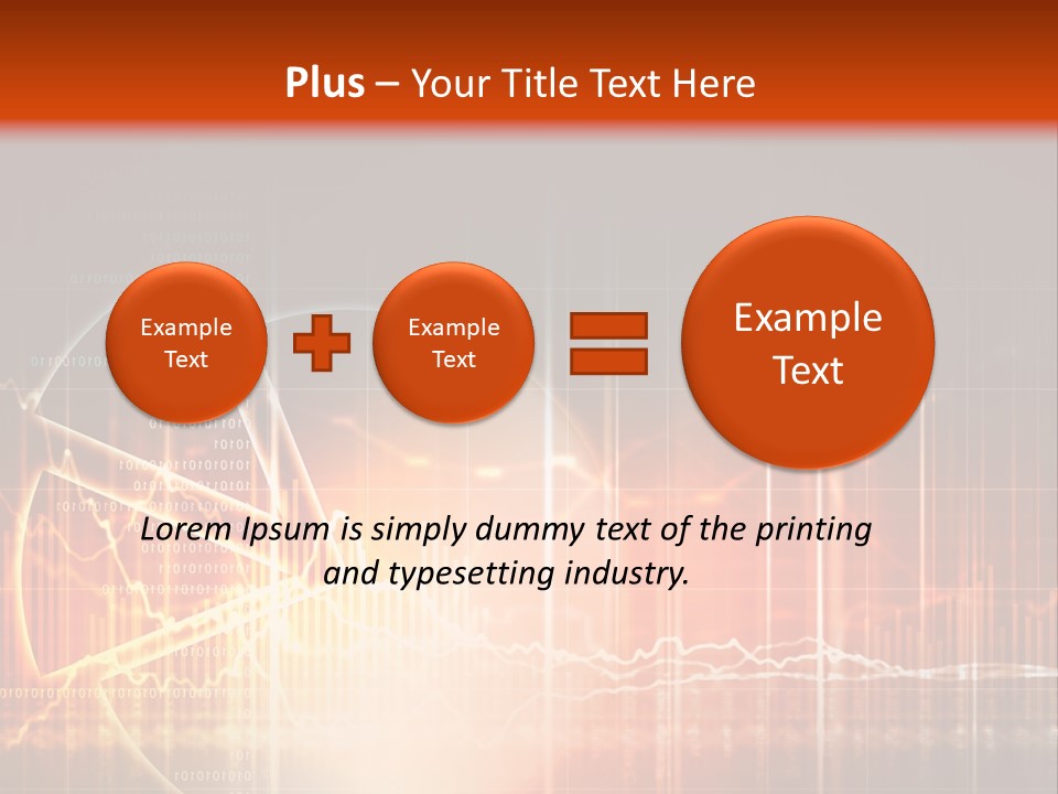 Marketing High Tech Background PowerPoint Template