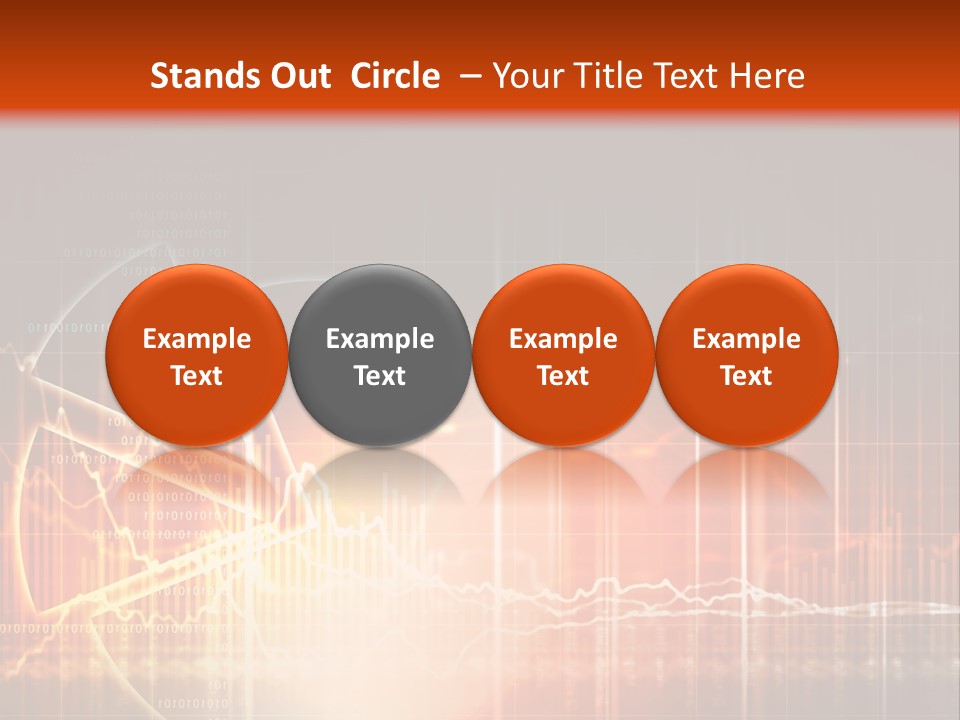 Marketing High Tech Background PowerPoint Template