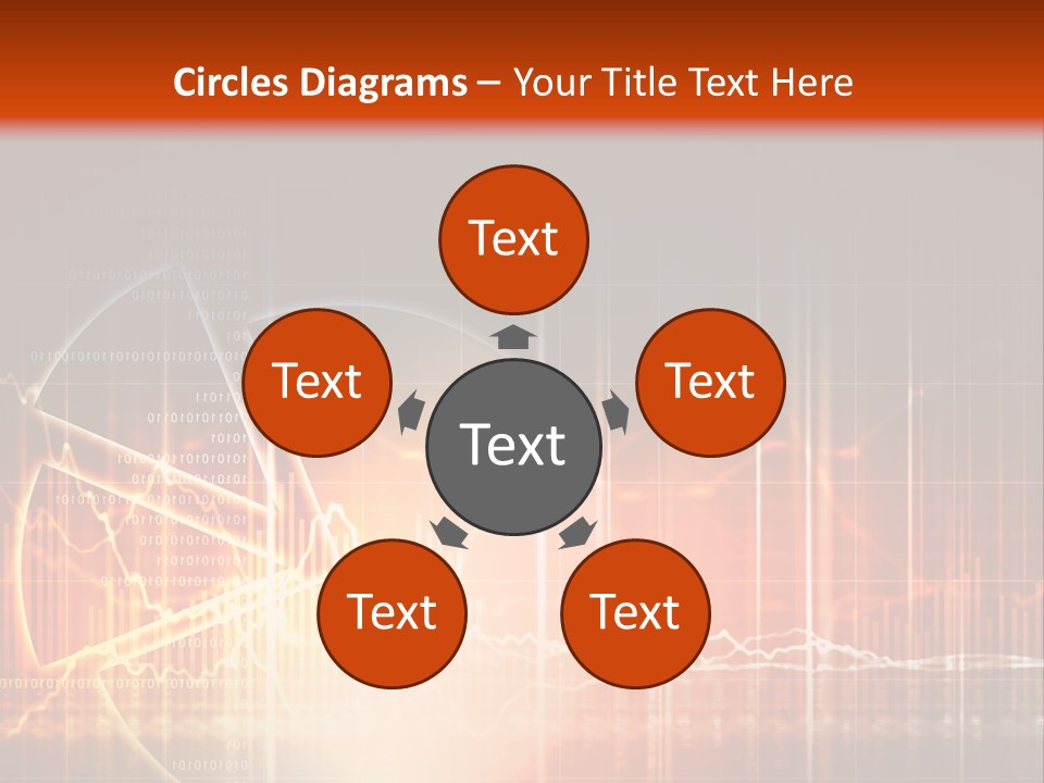 Marketing High Tech Background PowerPoint Template