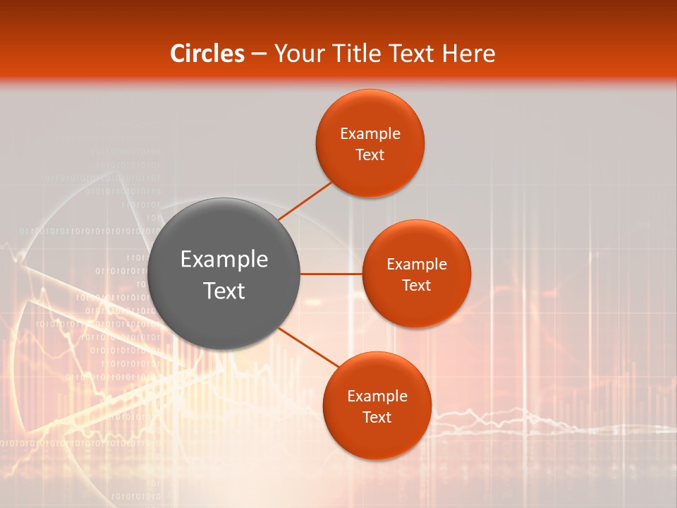 Marketing High Tech Background PowerPoint Template