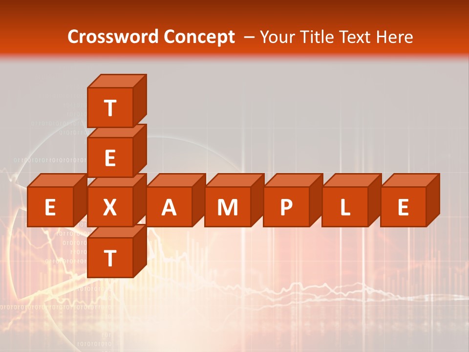 Marketing High Tech Background PowerPoint Template