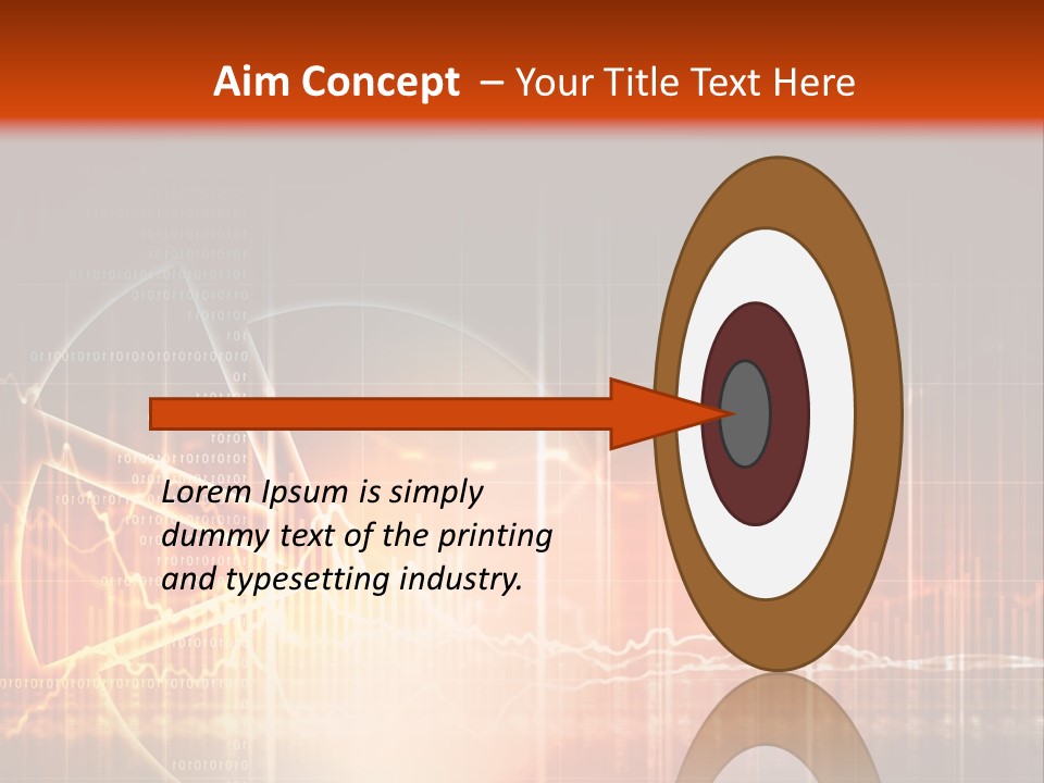 Marketing High Tech Background PowerPoint Template