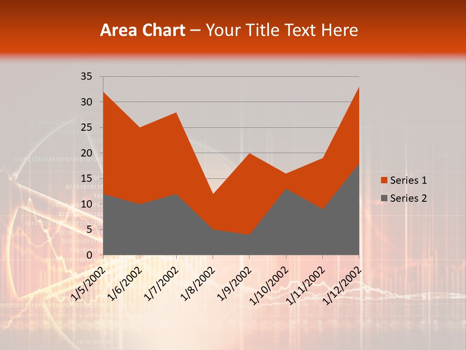 Marketing High Tech Background PowerPoint Template