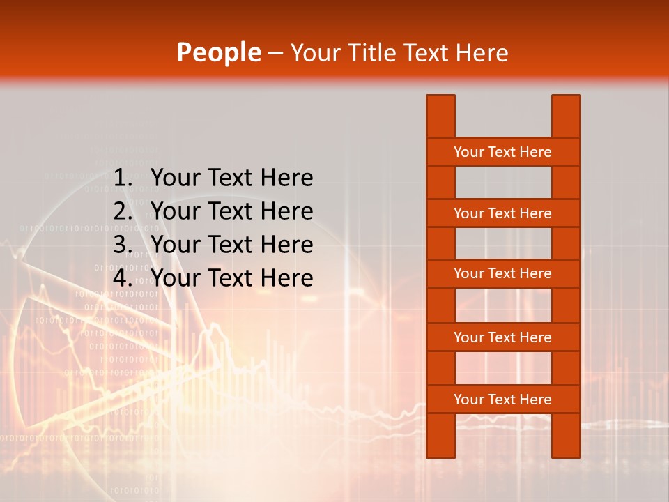 Marketing High Tech Background PowerPoint Template