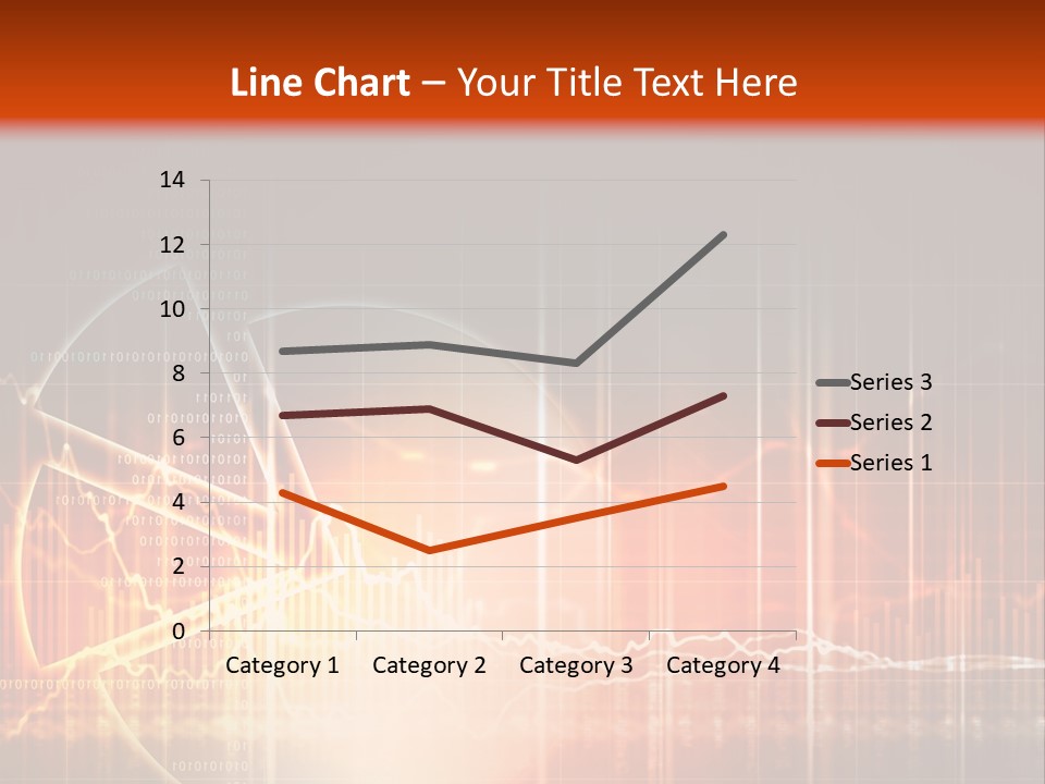 Marketing High Tech Background PowerPoint Template