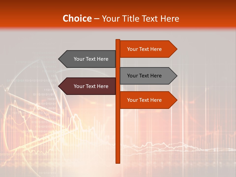 Marketing High Tech Background PowerPoint Template