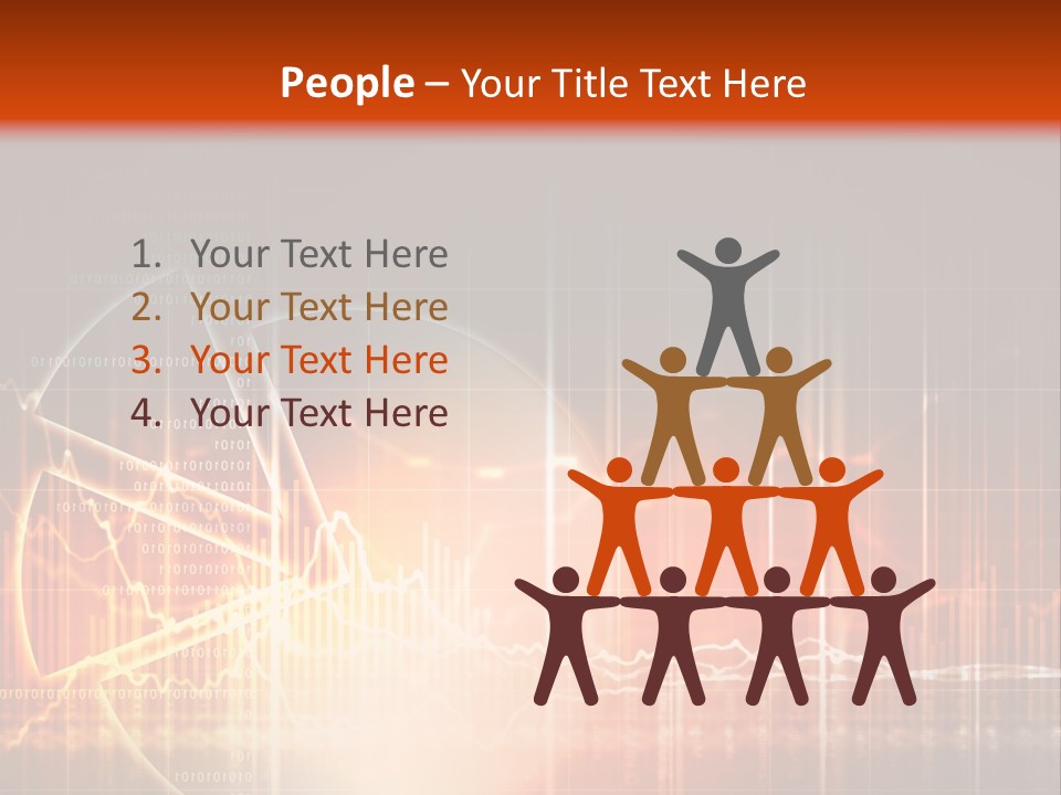 Marketing High Tech Background PowerPoint Template