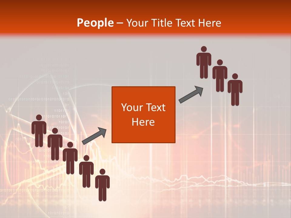 Marketing High Tech Background PowerPoint Template