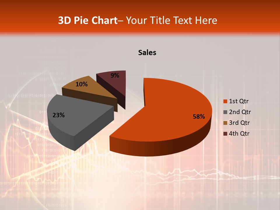 Marketing High Tech Background PowerPoint Template