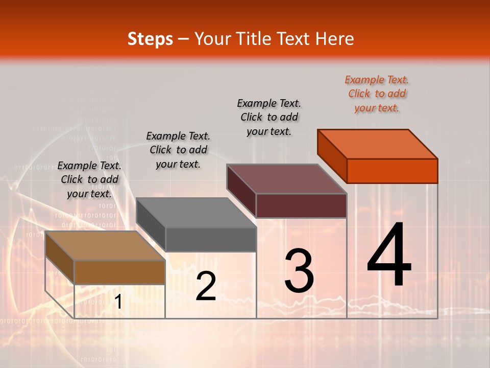 Marketing High Tech Background PowerPoint Template