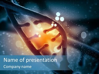 Dna Molecule PowerPoint Template